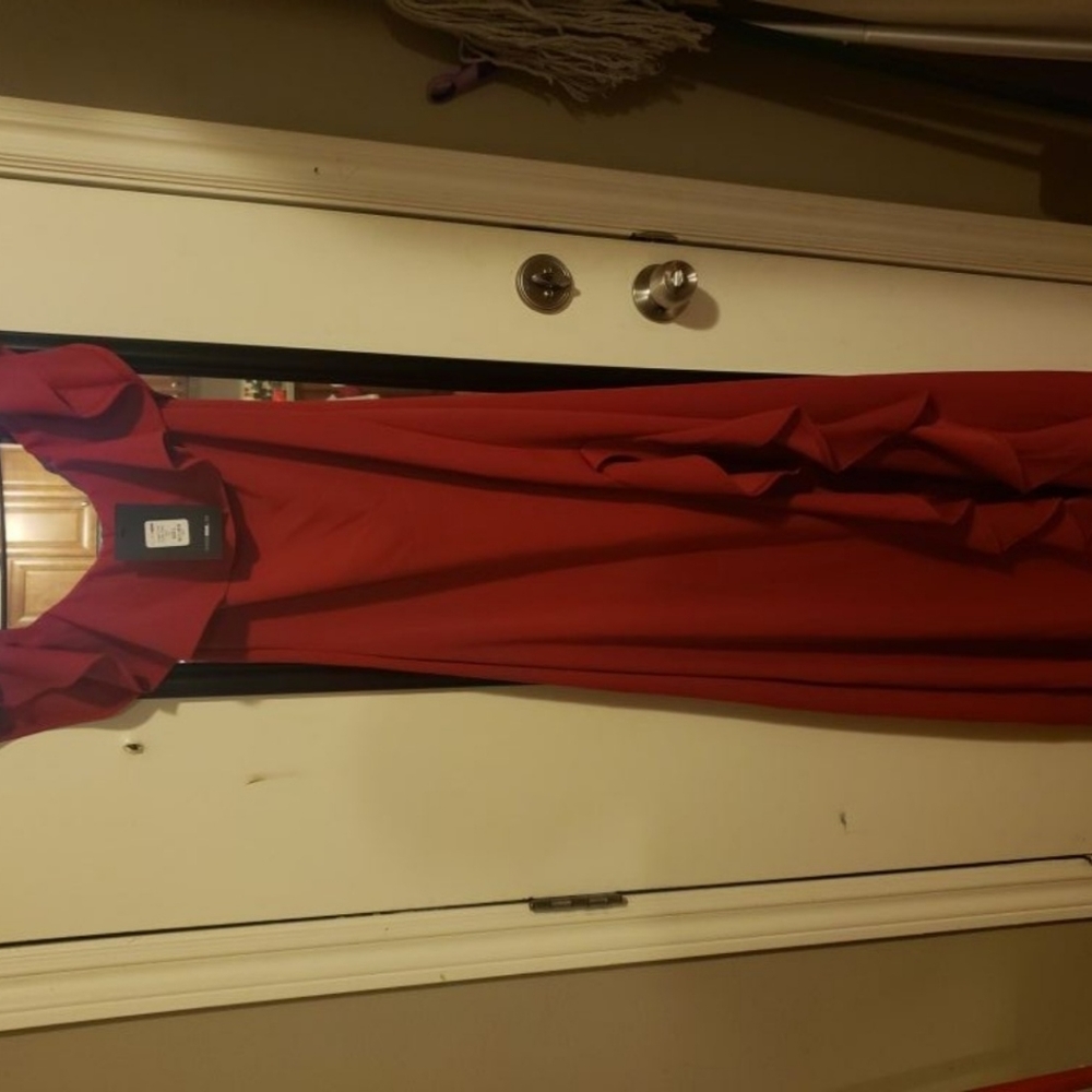 Red Fashion Nova dress